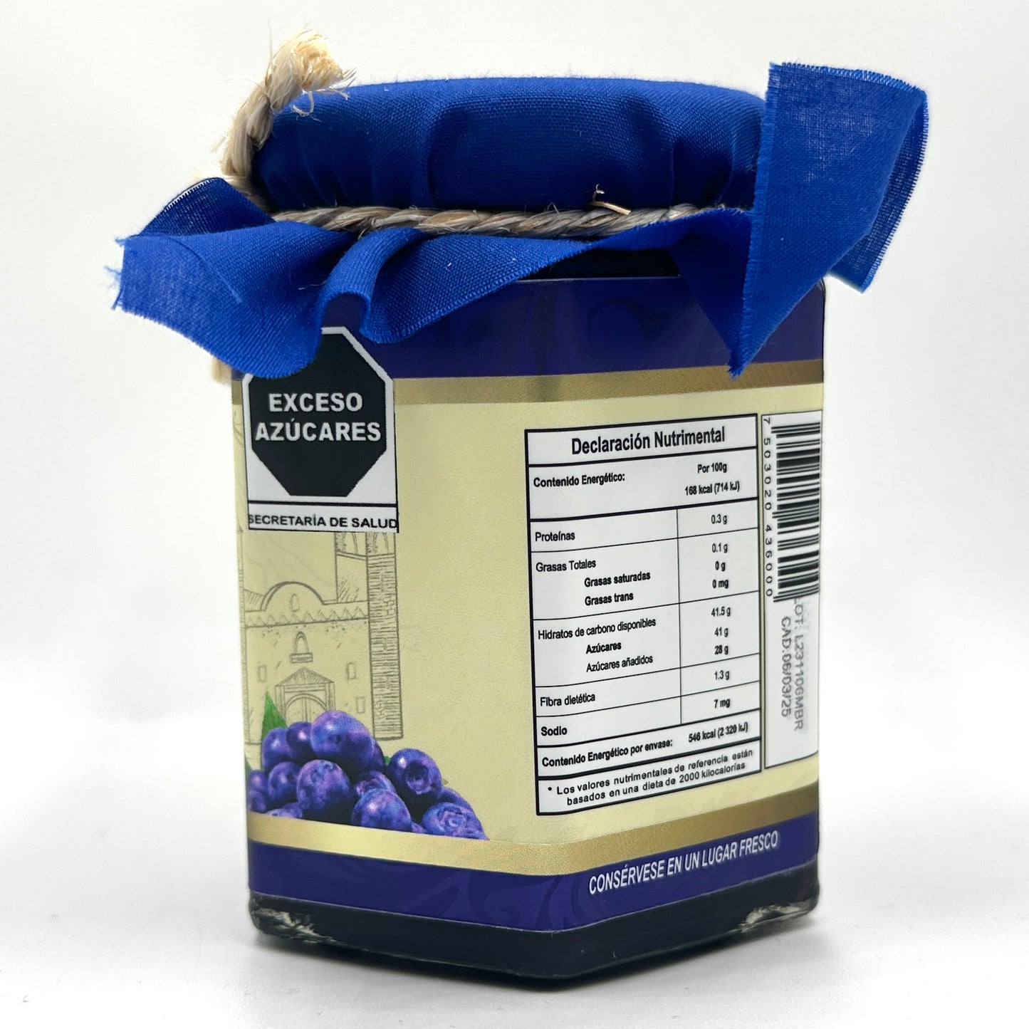 Mermelada 325gr Blueberry