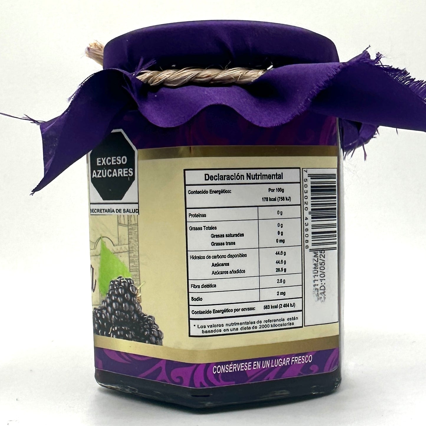 Mermelada 325gr Zarzamora