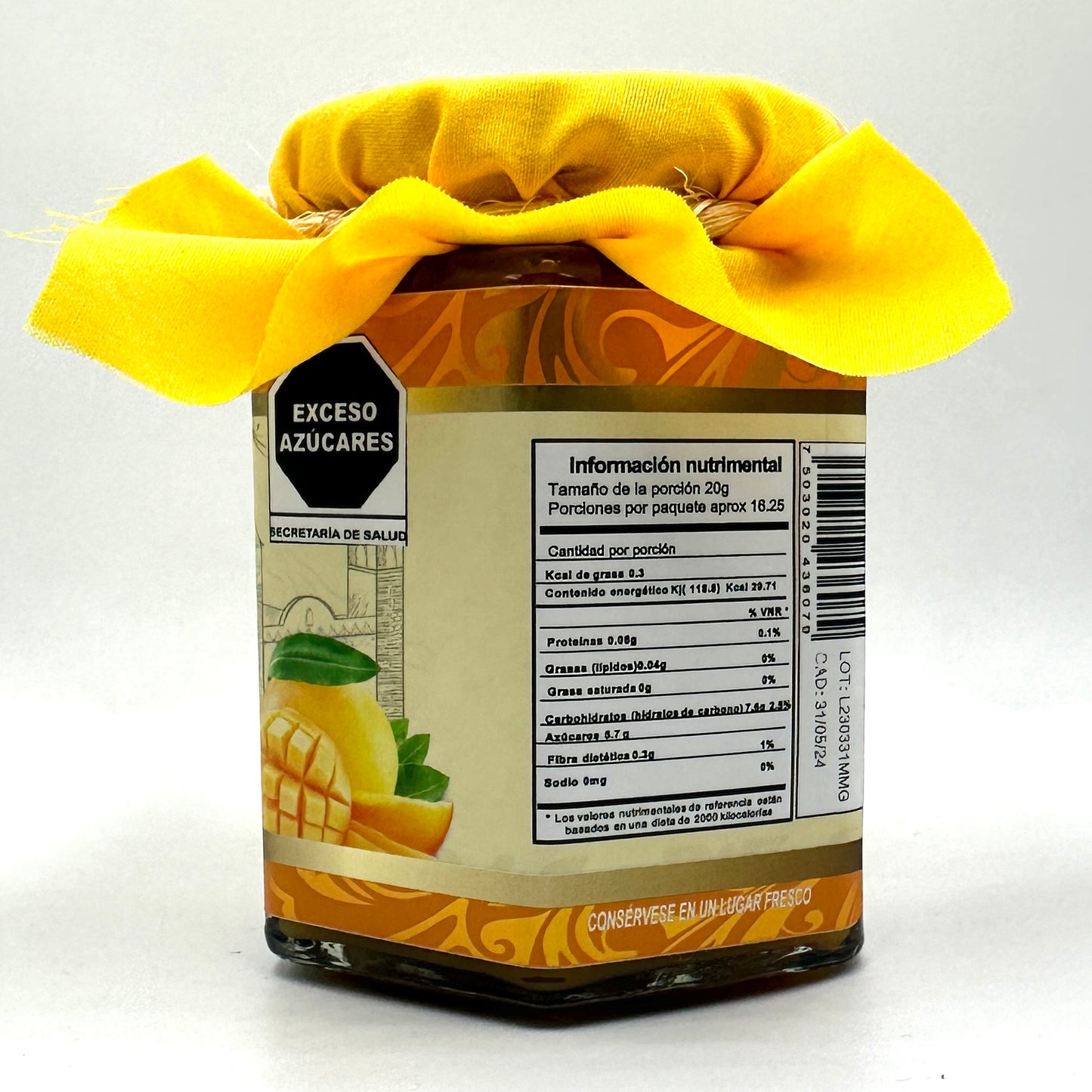 Mermelada 325gr Mango