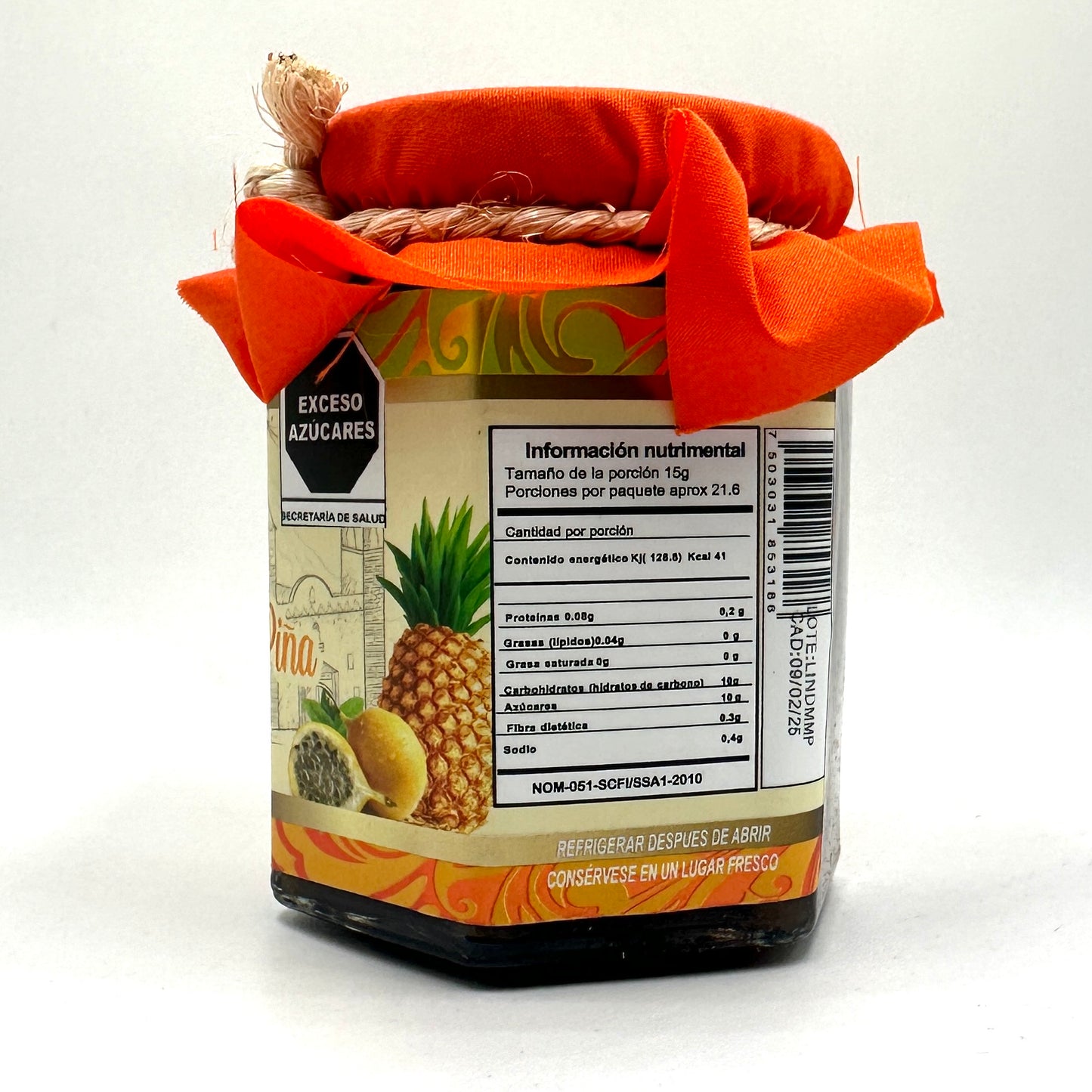 Mermelada 325gr Maracuyá & Piña