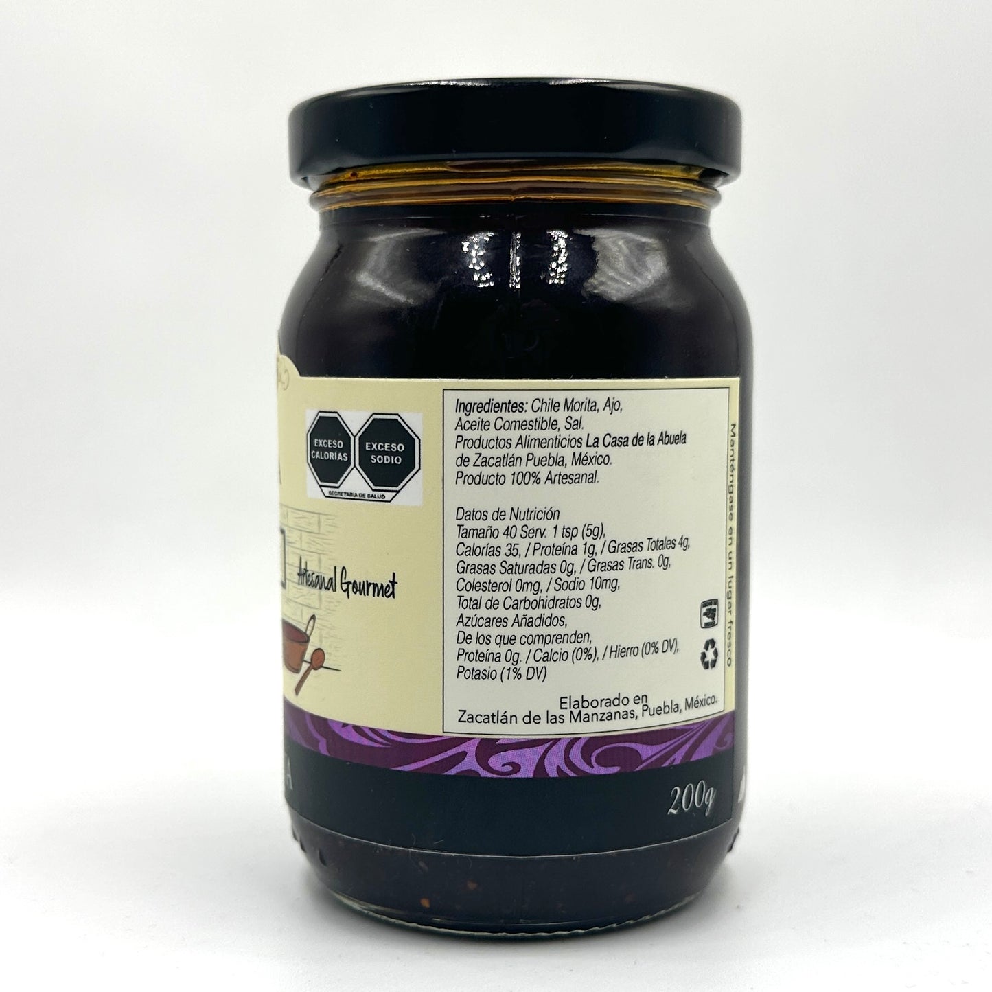 Salsa 200gr Chile Morita