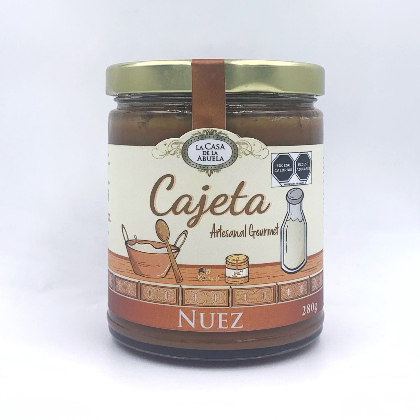 Cajeta 280gr Nuez