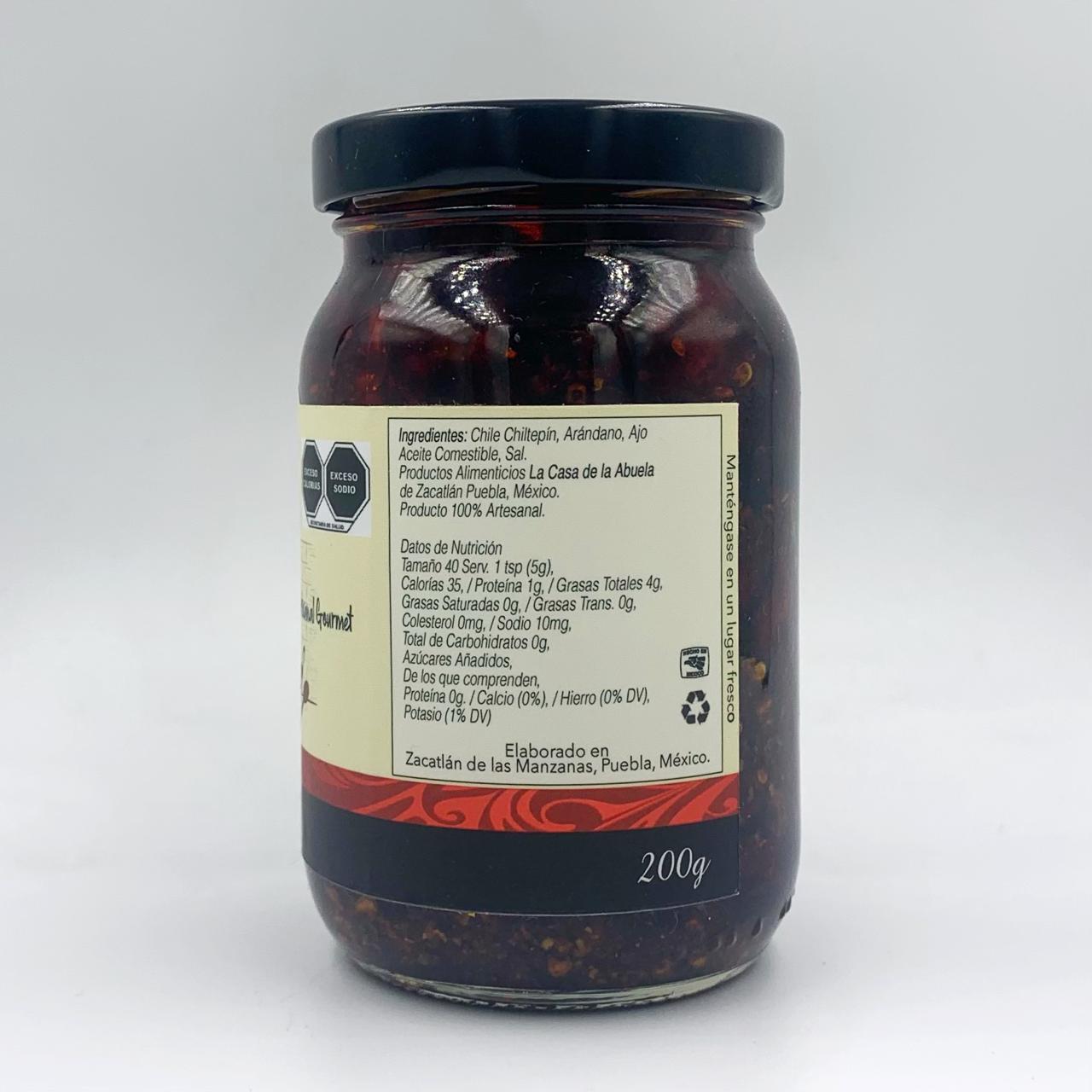 Chiltepin 200gr Arándano